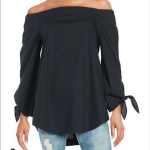 Free People Off The Shoulder Bell Sleeve Tunic